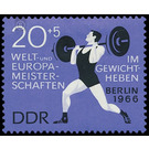 World and European Championships in weightlifting, Berlin  - Germany / German Democratic Republic 1966 - 20 Pfennig