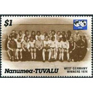 World Cup Soccer Championship, Mexico - Polynesia / Tuvalu, Nanumea 1986