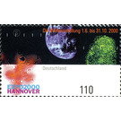 world exhibition EXPO Hannover  - Germany / Federal Republic of Germany 2000 - 110 Pfennig