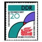 World Festival of Youth and Students, Helsinki  - Germany / German Democratic Republic 1962 - 20 Pfennig