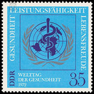 World Health Day 1972, World Heart Month  - Germany / German Democratic Republic 1972 - 35 Pfennig