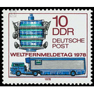 World Telecommunication Day  - Germany / German Democratic Republic 1978 - 10 Pfennig