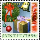 Wreath, Gift and Bell - Caribbean / Saint Lucia 2008 - 95