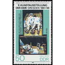 X. Art Exhibition of the GDR, Dresden  - Germany / German Democratic Republic 1987 - 50 Pfennig