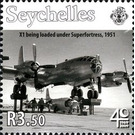 X1 being loaded under Superfortress 1951 - East Africa / Seychelles 2009 - 3.50