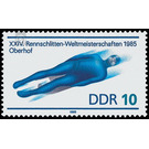 XXIV World Championships 1985 in Oberhof  - Germany / German Democratic Republic 1985 - 10 Pfennig