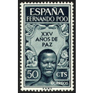 XXV years of Spanish peace - Central Africa / Equatorial Guinea  / Fernando Po 1965 - 50