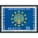 Year of nature  - Switzerland 1970 - 50 Rappen