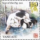 Year of the Pig 2019 - Melanesia / Vanuatu 2018 - 180
