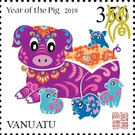 Year of the Pig 2019 - Melanesia / Vanuatu 2018 - 350