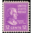 Zachary Taylor (1784-1850), 12th President of the U.S.A. - United States of America 1938