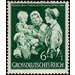 10 years of the &quot;Mother and Child&quot; aid organization  - Germany / Deutsches Reich 1944 - 6 Reichspfennig