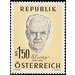 100th birthday  - Austria / II. Republic of Austria 1960 - 1.50 Shilling