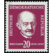 100th birthday of Max Planck  - Germany / German Democratic Republic 1958 - 20 Pfennig