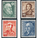 125th birthday  - Switzerland 1942 Set