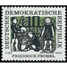 175th birthday of Friedrich Fröbel  - Germany / German Democratic Republic 1957 - 10 Pfennig