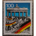 1st anniversary the opening of inner-German borders and the Berlin Wall  - Germany / Federal Republic of Germany 1990 - 100 Pfennig