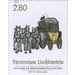 200 years of the k.k. Briefsammelstelle Balzers - Stagecoach  - Liechtenstein 2017 - 280 Rappen