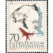 200th birthday  - Liechtenstein 1997 - 70 Rappen