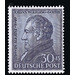 200th birthday of Johann Wolfgang von Goethe  - Germany / Western occupation zones / American zone 1949 - 30 Pfennig