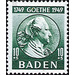 200th birthday of Johann Wolfgang von Goethe  - Germany / Western occupation zones / Baden 1949 - 10 Pfennig