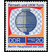 20th years GDR: Opening of the television and VHF tower of the Deutsche Post, Berlin  - Germany / German Democratic Republic 1969 - 20 Pfennig