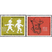 50th anniversary of death  - Germany / Saarland 1958 Set