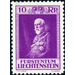 80th birthday  - Liechtenstein 1933 - 10 Rappen