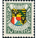 87th birthday  - Liechtenstein 1927 - 10 Rappen