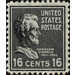 Abraham Lincoln (1809-1865), 16th President of the U.S.A. - United States of America 1938