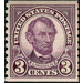 Abraham Lincoln (1809-1865), 16th President of the USA - United States of America 1924