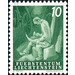 Agriculture work  - Liechtenstein 1951 - 10 Rappen