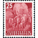 Agriculture work  - Liechtenstein 1951 - 25 Rappen