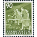 Agriculture work  - Liechtenstein 1951 - 90 Rappen