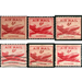 Airmail 1941-1949 - United States of America 1949 Set