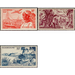 Airmail - Caribbean / Guadeloupe 1947 Set