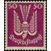 Airmail stamp series  - Germany / Deutsches Reich 1922 - 50 Pfennig