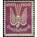 Airmail stamp series  - Germany / Deutsches Reich 1924 - 100 Rentenpfennig