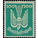 Airmail stamp series  - Germany / Deutsches Reich 1924 - 200 Rentenpfennig