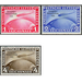 Airmail stamp set  - Germany / Deutsches Reich 1933 Set