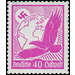 Airmail stamp set  - Germany / Deutsches Reich 1934 - 40 Reichspfennig