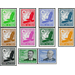 Airmail stamp set  - Germany / Deutsches Reich 1934 Set