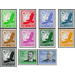 Airmail stamp set  - Germany / Deutsches Reich 1934 Set