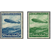 Airmail stamp set  - Germany / Deutsches Reich 1936 Set