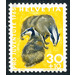 Animals - Badger  - Switzerland 1965 - 30 Rappen