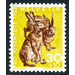 Animals - bunny  - Switzerland 1966 - 30 Rappen