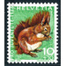 Animals - Squirrel  - Switzerland 1966 - 10 Rappen