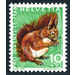 Animals - Squirrel  - Switzerland 1966 - 10 Rappen