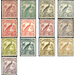 Bird of Paradise Definitives - Melanesia / New Guinea 1932 Set