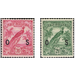 Bird of Paradise Definitives &quot;Official&quot; Overprint - Melanesia / New Guinea 1934 Set